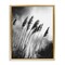 Stupell Industries Stark Contrast Wheat Floater Framed Canvas Wall Art Design by Petal Prints Design